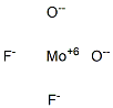 モリブデン(VI)ジフルオリドジオキシド 化学構造式