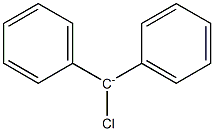 α-フェニル-α-クロロベンジルカチオン 化学構造式