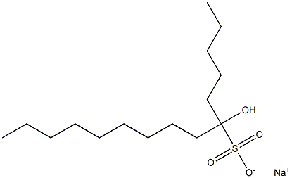 6-Hydroxypentadecane-6-sulfonic acid sodium salt