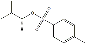 (-)-p-トルエンスルホン酸(R)-1,2-ジメチルプロピル 化学構造式
