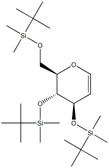 3,4,6-Tri-O-(tert-butyldimethylsilyl)-D-glucal