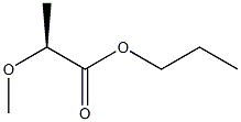 [S,(-)]-2-Methoxypropionic acid propyl ester 结构式