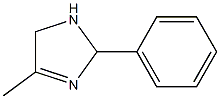 2-Phenyl-4-methyl-3-imidazoline Structure