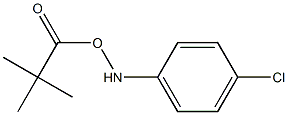 N-(4-Chlorophenyl)-O-pivaloylhydroxylamine Struktur