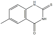 1,2-Dihydro-2-thioxo-6-methylquinazolin-4(3H)-one,,结构式