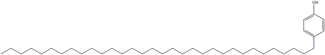 4-(Dotriacontan-1-yl)phenol,,结构式