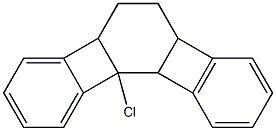 4b,5,6,6a,10b,10c-Hexahydro-10b-chlorobenzo[3,4]cyclobuta[1,2-a]biphenylene,,结构式