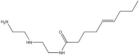 N-[2-[(2-Aminoethyl)amino]ethyl]-5-nonenamide,,结构式