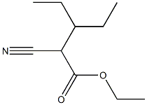 2-Cyano-3-ethylpentanoic acid ethyl ester