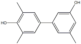 3',5,5'-Trimethyl-1,1'-biphenyl-3,4'-diol Struktur