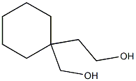 1-Hydroxymethylcyclohexane-1-ethanol Struktur