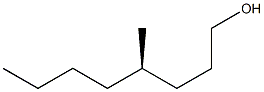 [R,(+)]-4-Methyl-1-octanol Structure