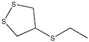 4-エチルチオ-1,2-ジチオラン 化学構造式