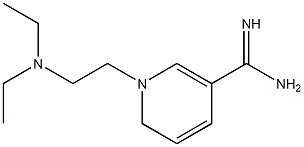 N1-[2-(Diethylamino)ethyl]pyridine-3-carboxamidine Struktur