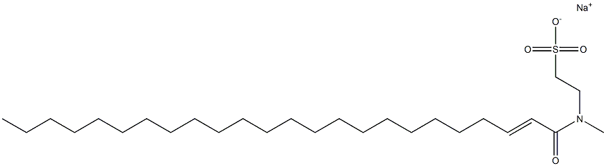 N-(1-Oxo-2-tetracosen-1-yl)-N-methyltaurine sodium salt|