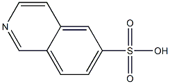 6-Isoquinolinesulfonic acid,,结构式