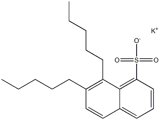 7,8-Dipentyl-1-naphthalenesulfonic acid potassium salt