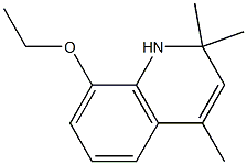 8-Ethoxy-1,2-dihydro-2,2,4-trimethylquinoline Struktur