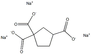 1,1,3-Cyclopentanetricarboxylic acid trisodium salt