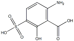 6-Amino-3-sulfosalicylic acid Structure