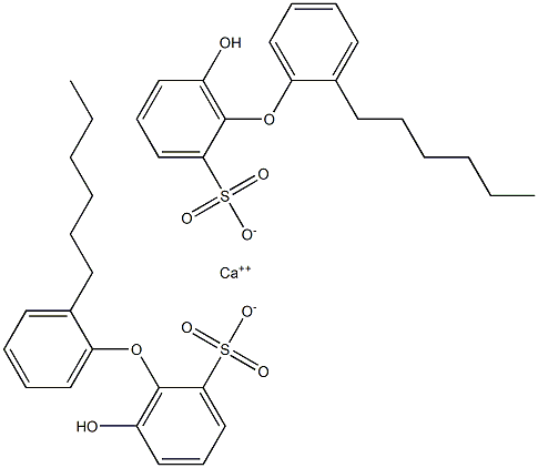 Bis(6-hydroxy-2'-hexyl[oxybisbenzene]-2-sulfonic acid)calcium salt