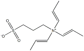 N,N,N-Tri(1-propenyl)-3-sulfonato-1-propanaminium|