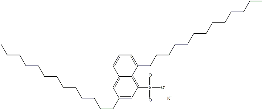 3,8-Ditridecyl-1-naphthalenesulfonic acid potassium salt