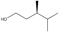 [R,(+)]-3,4-Dimethyl-1-pentanol Struktur