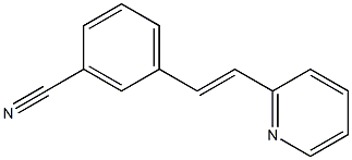 2-(3-Cyanostyryl)pyridine