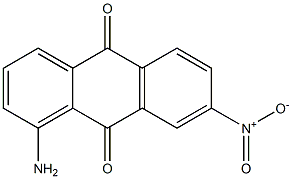 1-Amino-7-nitroanthraquinone Structure