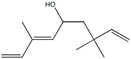 3,7,7-Trimethyl-1,3,8-nonatrien-5-ol