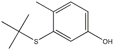 3-(tert-Butylthio)-4-methylphenol|