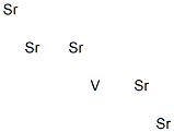 Vanadium pentastrontium Structure