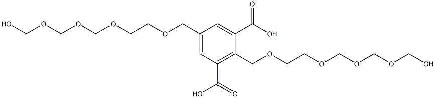  2,5-Bis(10-hydroxy-2,5,7,9-tetraoxadecan-1-yl)isophthalic acid