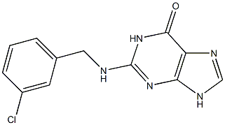 2-(3-Chlorobenzylamino)-9H-purin-6(1H)-one