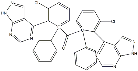  1-Phenyl-1H-pyrazolo[3,4-d]pyrimidin-4-yl(3-chlorophenyl) ketone