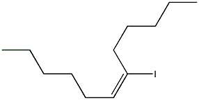 (E)-1-Iodo-1-pentyl-1-heptene Structure