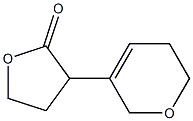 3-[(5,6-Dihydro-2H-pyran)-3-yl]-4,5-dihydrofuran-2(3H)-one,,结构式