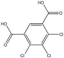 4,5,6-Trichloroisophthalic acid 结构式