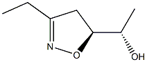 (5S)-5-[(1S)-1-Hydroxyethyl]-3-ethyl-2-isoxazoline Structure