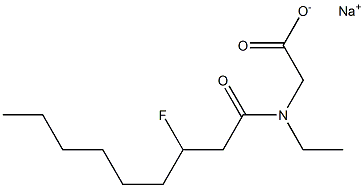  N-Ethyl-N-(3-fluorononanoyl)glycine sodium salt