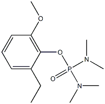 Bis(dimethylamino)phosphinic acid 2-ethyl-6-methoxyphenyl ester