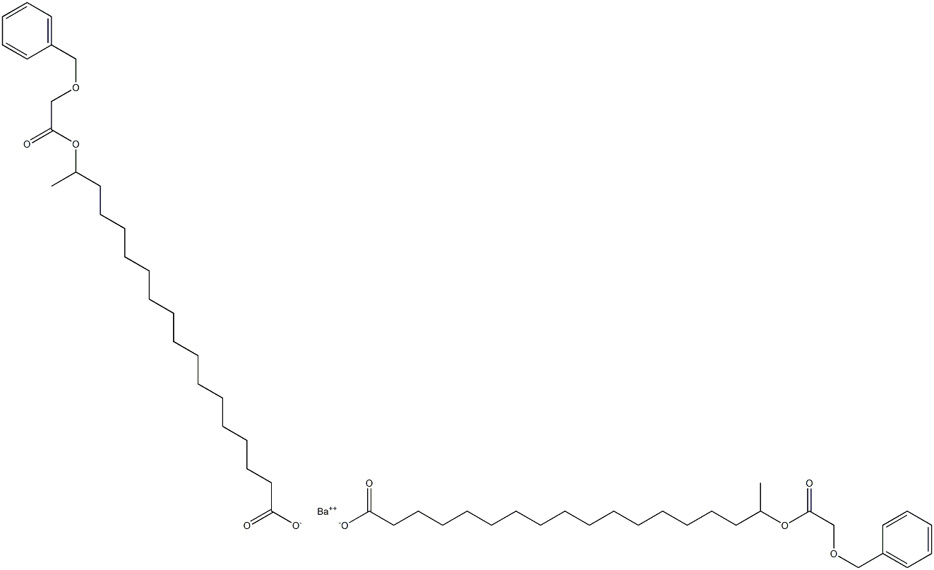 Bis[17-(benzyloxyacetoxy)stearic acid]barium salt