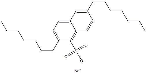 2,6-Diheptyl-1-naphthalenesulfonic acid sodium salt|