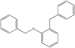 2-Benzyl-1-(benzyloxy)benzene Struktur