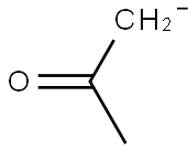 2-Oxopropan-1-ide 结构式