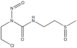 3-(2-Chloroethyl)-1-[2-(methylsulfinyl)ethyl]-3-nitrosourea