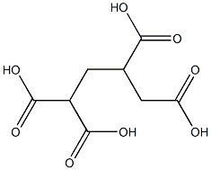 Butane-1,1,3,4-tetracarboxylic acid Structure