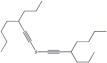 Butyl(1-hexynyl) sulfide,,结构式