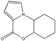 5a,6,7,8,9,9a-Hexahydro-4H-pyrrolo[2,1-c][1,4]benzoxazin-4-one Structure